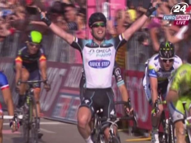 Велоспорт: Кавендиш торжествовал на дебютном этапе Giro d'italia-2013