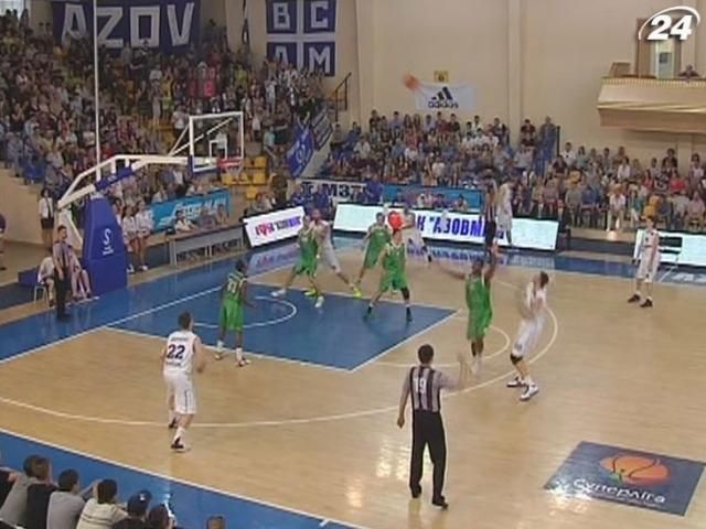 Баскетбол: "Азовмаш" и "Будивельник" сыграют в финале Суперлиги