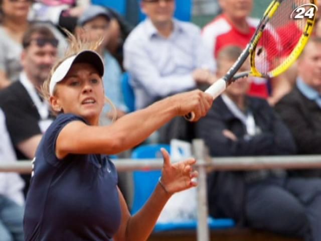 Теніс: Леся Цуренко програла у першому раунді Madrid Open
