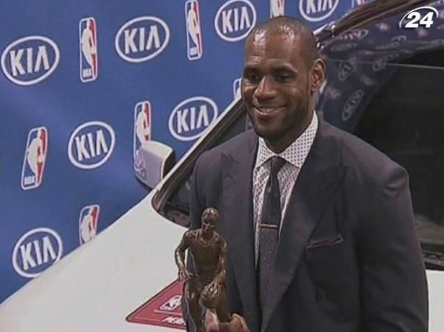 NBA: Леброн Джеймс стал MVP регулярного чемпионата