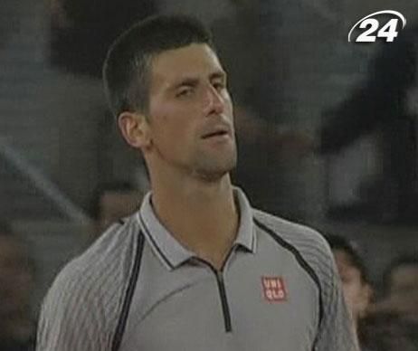 Тенісист Новак Джоковіч програв уже в першій грі турніру