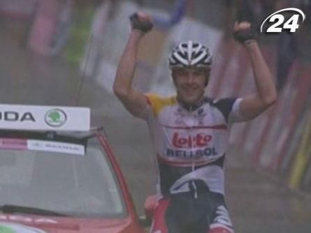 Велоспорт: Адам Хансен выиграл седьмой этап Giro d'Italia
