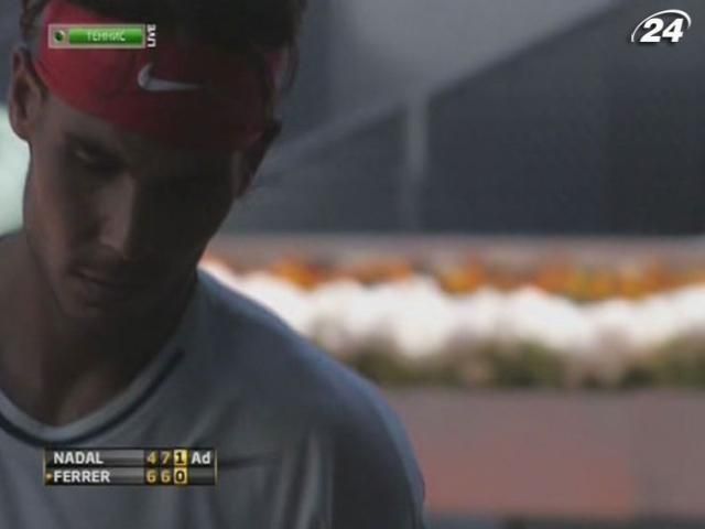 Теннис: Надаль стал первым полуфиналистом турнира в Мадриде