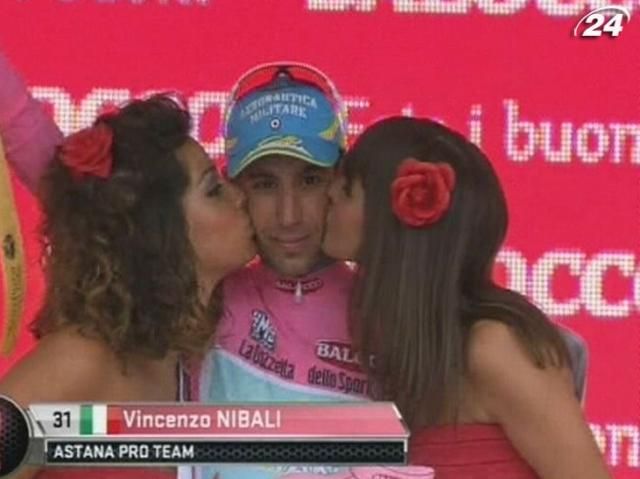 Велоспорт: Нибали перехватил розовую майку лидера на Giro d'Italia Велоспорт: Нибали перехватил розовую майку лидера на Giro d'Italia