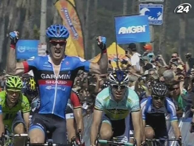 Велоспорт: Фаррар переміг на четвертому етапі перегонів у Каліфорнії Велоспорт: Фаррар переміг на четвертому етапі перегонів у Каліфорнії