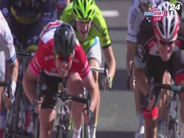 Велоспорт: Кавендиш получил 4-ю победу на нынешнем Giro d'Italia