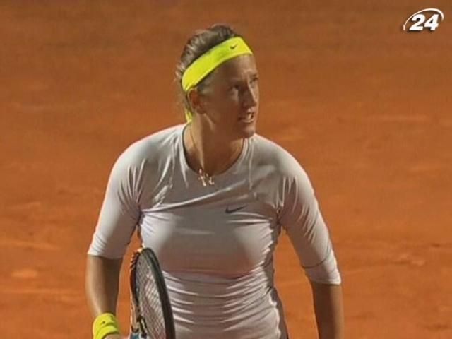 Теніс: Азаренко пробилась до півфіналу римського турніру