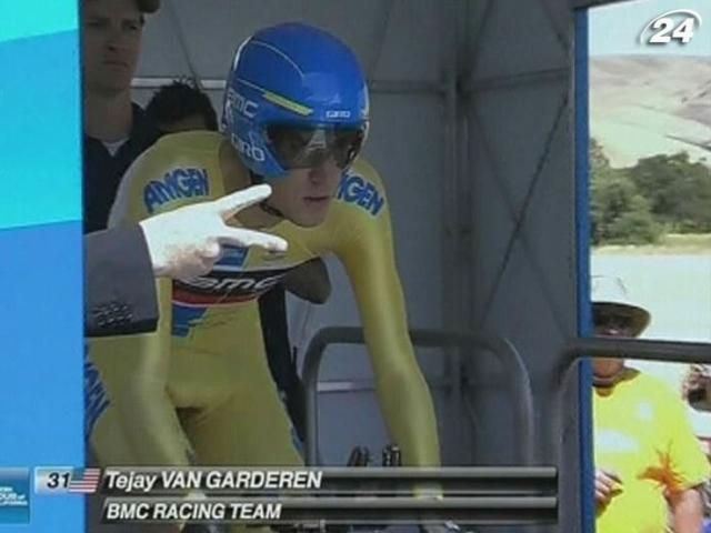Велоспорт: Тіджей ван Гардерен виграв гонку із роздільним стартом