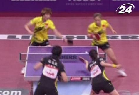 На Чемпіонаті світу з пінг-понгу знову перемогли гравці з Китаю