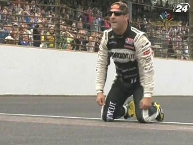 Тоні Канаан вперше виграв легендарну гонку Indy 500