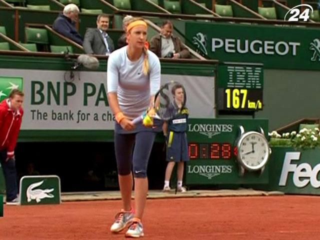 Roland Garros: Азаренко вп'яте переграла Весніну