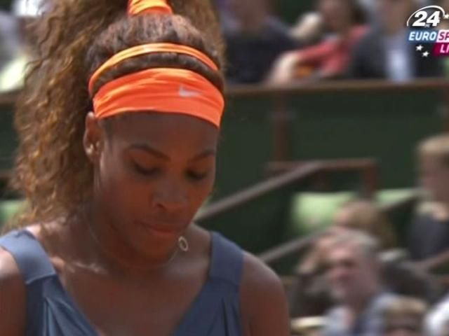 Теннис: Серена Уильямс в четвертьфинале Roland Garros сыграет с Кузнецовой
