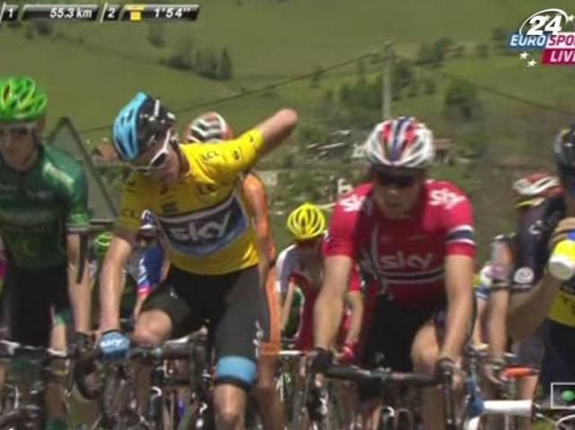 Велоспорт: Кристофер Фрум сохранил желтую майку лидера на Criterium du Dauphine Велоспорт: Кристофер Фрум сохранил желтую майку лидера на Criterium du Dauphine