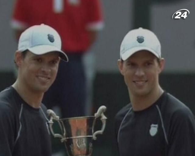 Братья Брайаны выиграли четырнадцатый турнир серии Grand Slam