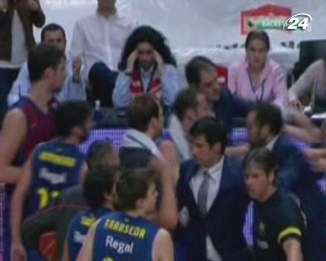 "Реал" выиграл первый матч финальной серии у "Барселоны" "Реал" выиграл первый матч финальной серии у "Барселоны"