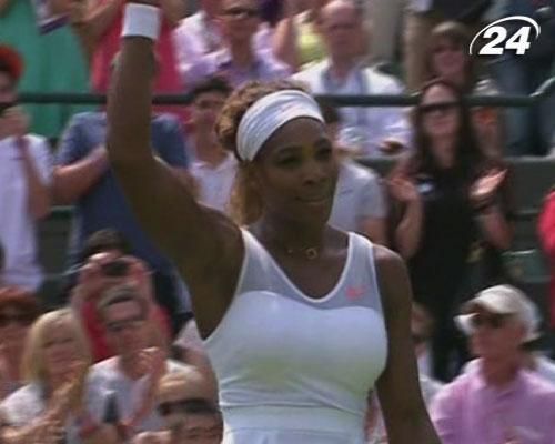 Серена Уильямс уверенно прошла к 3-му раунду Wimbledon
