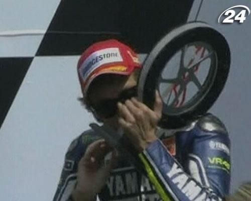 Moto GP: Валентіно Россі здобув першу перемогу з 2010 року
