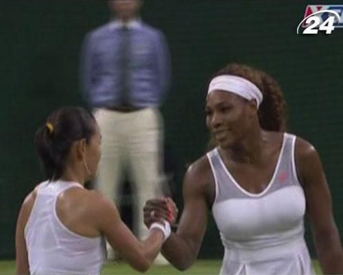 Wimbledon: Серена Уильямс впервые в карьере победила Кимико Дате-Крум