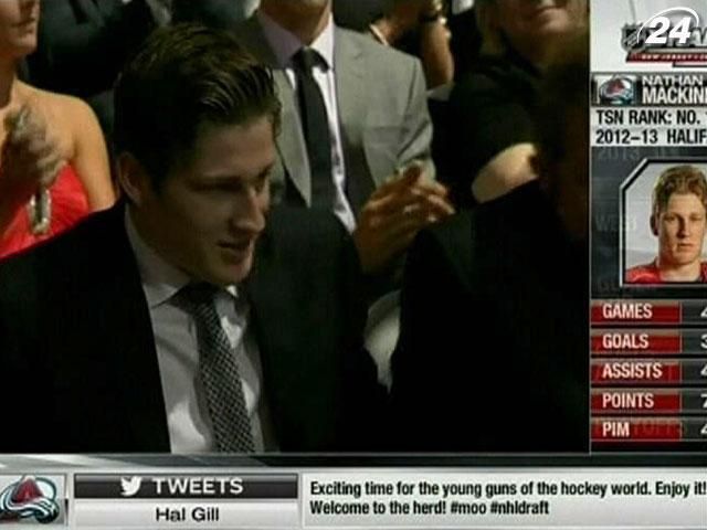 Маккиннон стал первым номером нынешнего драфта NHL Маккиннон стал первым номером нынешнего драфта NHL