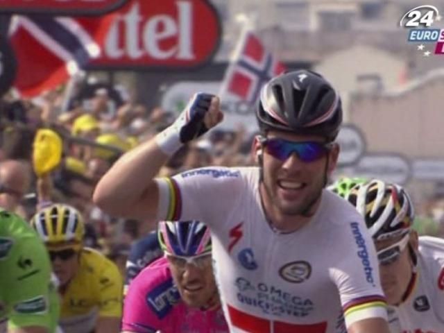 Марк Кавендиш победил на пятом этапе Tour de France Марк Кавендиш победил на пятом этапе Tour de France