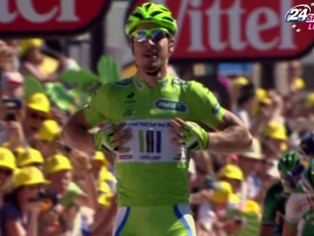 Саган виграв сьомий етап веломарафону "Тур де Франс" Саган виграв сьомий етап веломарафону "Тур де Франс"