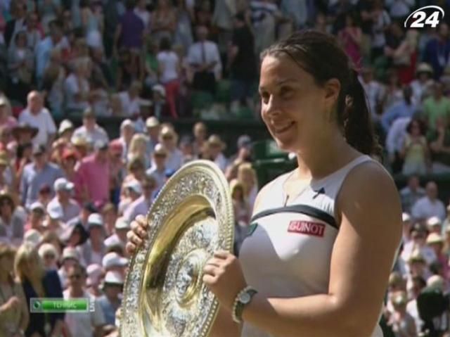 На Wimbledon перемогла французька тенісистка Марьйон Бартолі