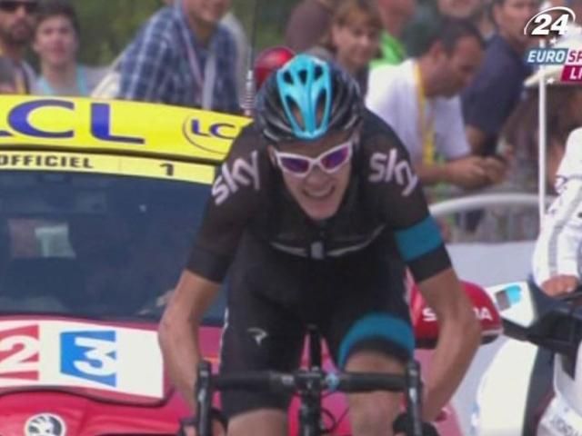 Tour de France: Кріс Фрум очолив генеральну класифікацію