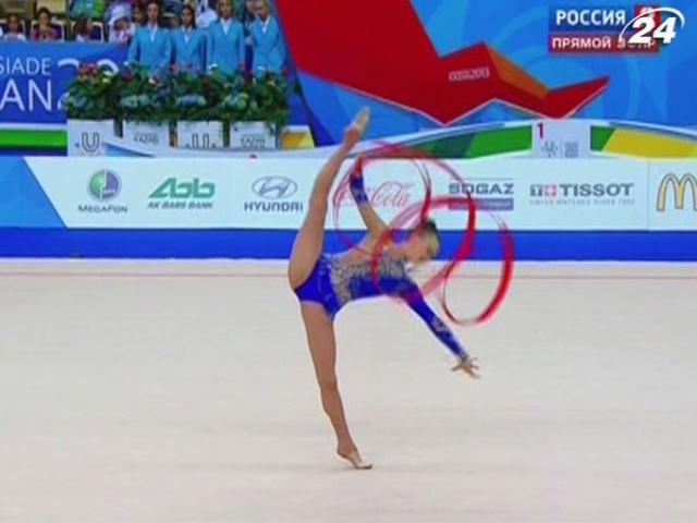 Універсіада: Українка завоювала "бронзу" з художньої гімнастики