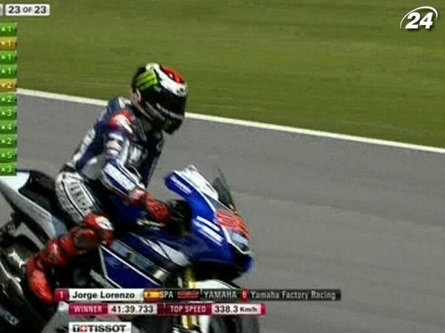 Лоренсо хоче виступити на перегонах у США із зламаною ключицею Лоренсо хоче виступити на перегонах у США із зламаною ключицею