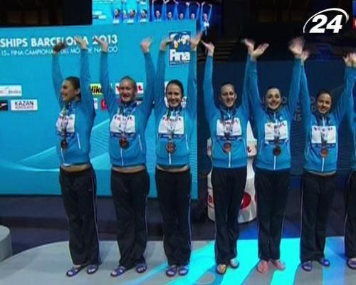 Українки взяли бронзу у командних змаганнях з синхронного плавання