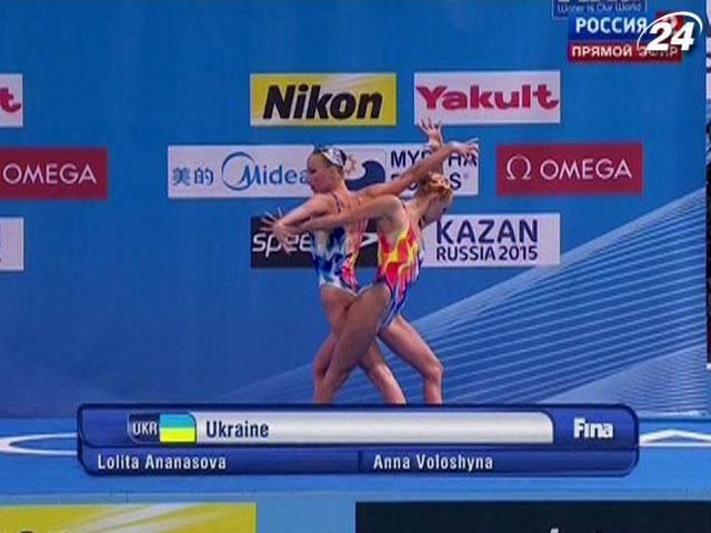 Українським плавчиням не вистачило 2,3 бала до бронзової медалі