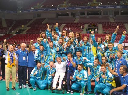 Майже 90 медалей виборола українська команда на міжнародних спортивних змаганнях для глухих 