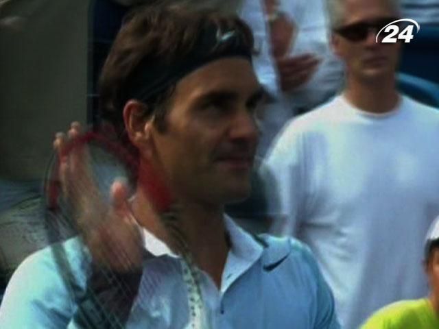 Роджер Федерер одержал победу над Томми Хаасом на Cincinnati Masters