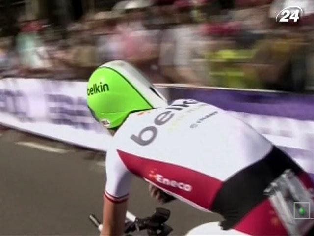 Віггінс провалив гонку з роздільним стартом на багатоденці "Тур Бенілюксу"