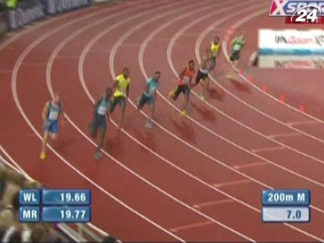 Сергій Смелик сенсаційно переміг у забігу на 200 метрів