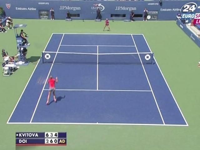 US Open: Петра Квітова подолала стартовий раунд турніру