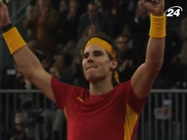 Рафаель Надаль зіграє проти України у матчі плей-оф кубку Девіса Рафаель Надаль зіграє проти України у матчі плей-оф кубку Девіса