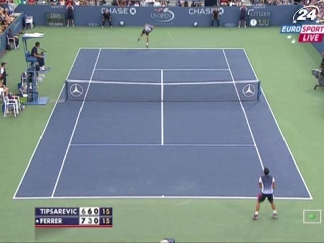 US Open: Роджер Федерер сенсационно уступил Томми Робредо