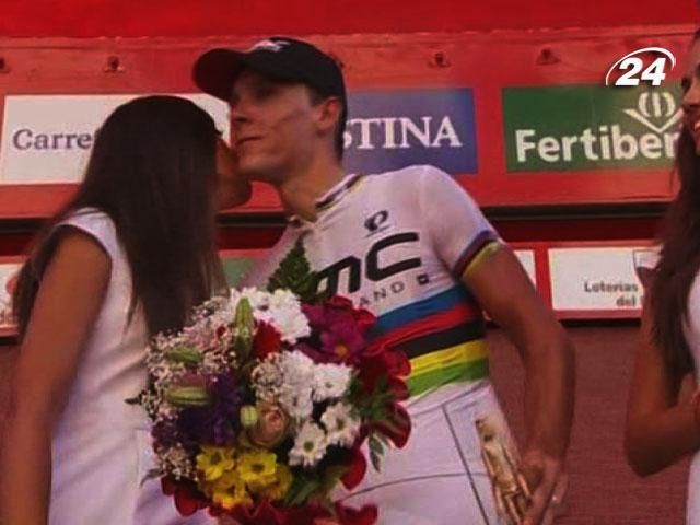 Филипп Жильбер выиграл 12-й этап веломарафона La Vuelta