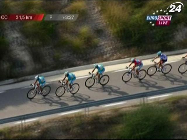 Нибали продолжает возглавлять зачет после 13 этапа "Вуэльты" Нибали продолжает возглавлять зачет после 13 этапа "Вуэльты"