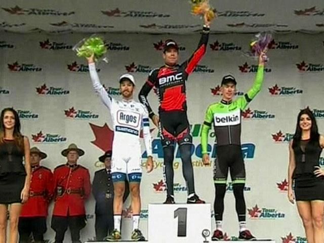 Эванс одержал победу на 4-м этапе веломногодневки "Тур Альберты"