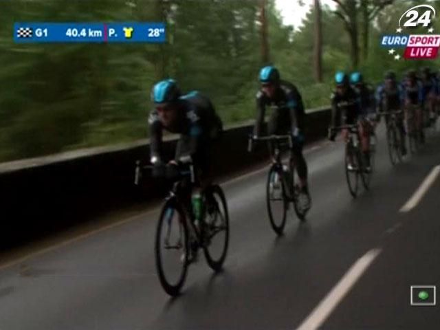 Команда Sky наразі без перемог на домашній велобагатоденці Tour of Britain Команда Sky наразі без перемог на домашній велобагатоденці Tour of Britain