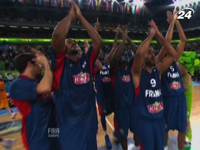 Баскетбол: У фіналі зустрінуться команди Франції та Литви