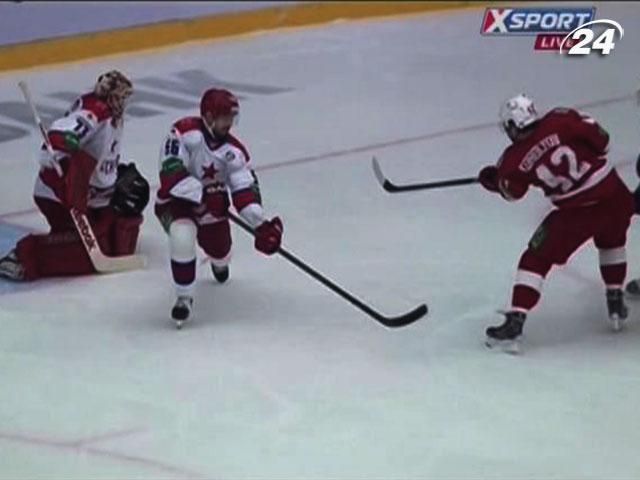 Хоккей КХЛ: СКА уступила "Медвещак" Хоккей КХЛ: СКА уступила "Медвещак"