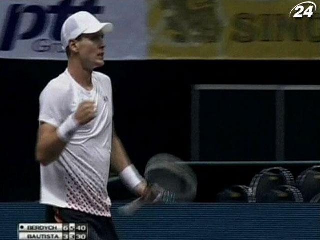 Бердих вдало стартував на тенісному турнірі в Бангкоку