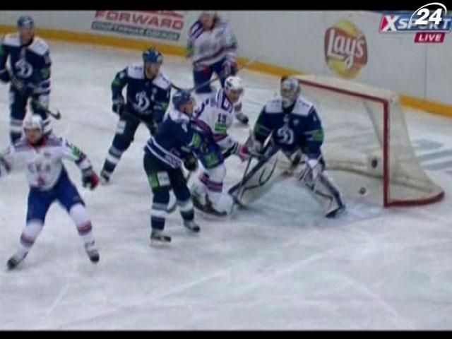 Хоккеисты СКА на выезде разгромили московское "Динамо" Хоккеисты СКА на выезде разгромили московское "Динамо"