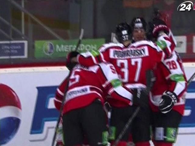 Хокеїсти "Донбаса" здобули вольову перемогу над "Автомобілістом"