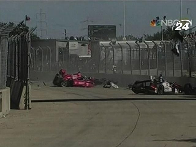 4-разовий чемпіон Даріо Франкітті потрапив у важку аварію 4-разовий чемпіон Даріо Франкітті потрапив у важку аварію