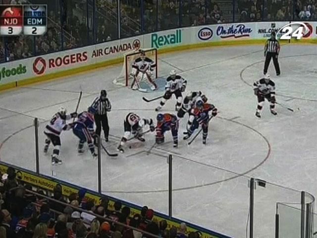 Хокей NHL: "Едмонтон" здобув перемогу, поступаючись після двох періодів
