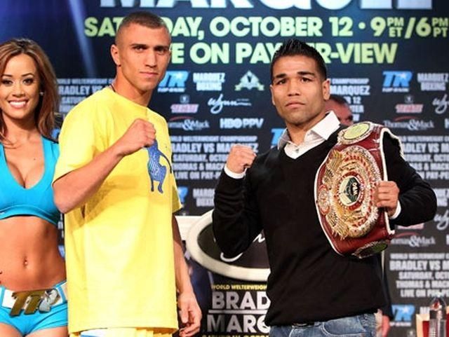 Ломаченко и Рамирес встретились перед боем Ломаченко и Рамирес встретились перед боем